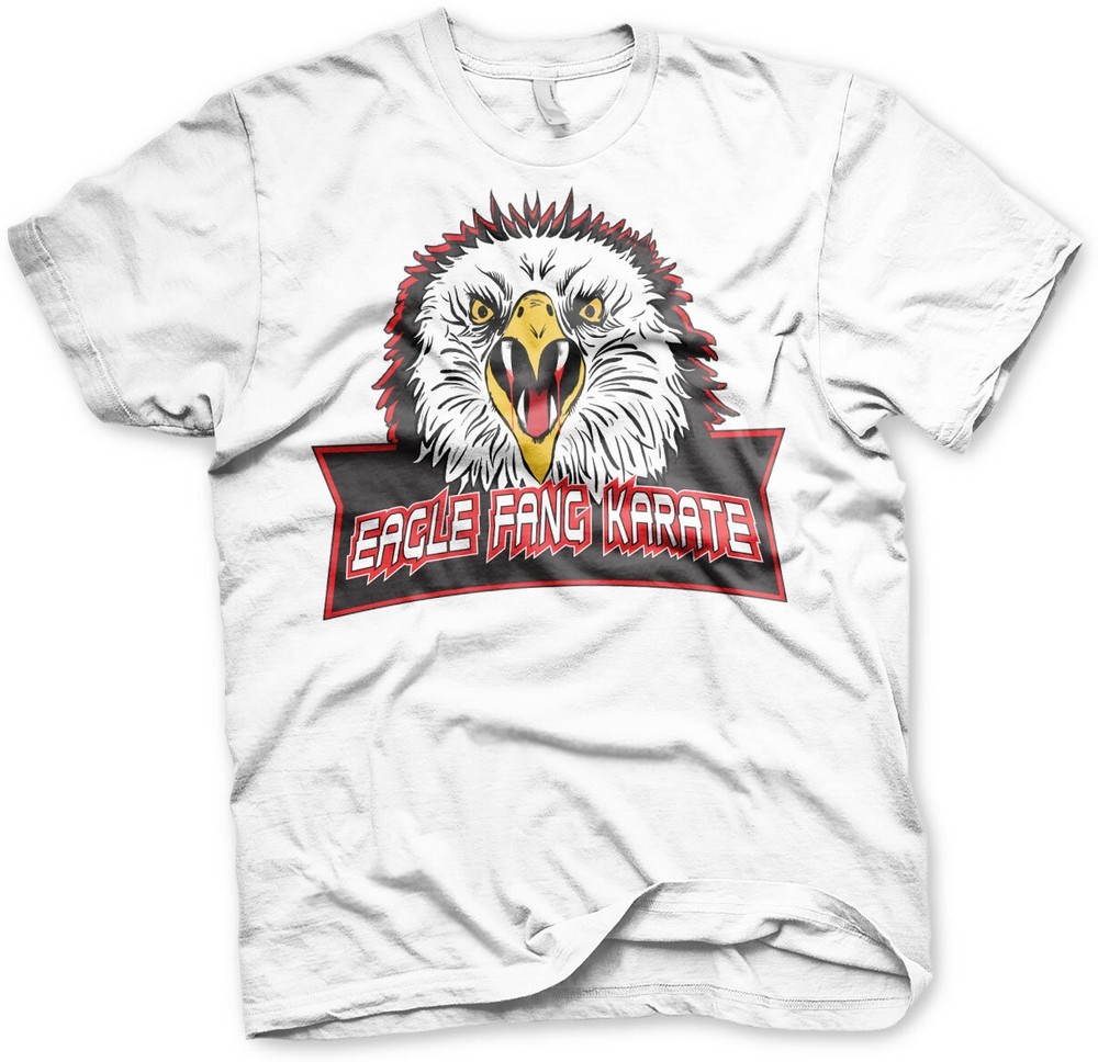 Cobra Kai Eagle Fang Karate T-Shirt White 5490₽