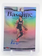 KEL'EL WARE 2025-26 TOPPS FINEST BASELINE AUTOS REFRACTOR ROOKIE AUTO Q0208