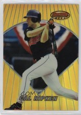 1996 Bowman's Best Refractor Cal Ripken Jr #3 HOF 10lp