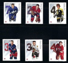 Canada - 2787ai-2787fi -Die Cut to Shape - Original Six - 2014