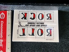 Temporary Tattoo New On Card Various Designs Available Will Combine Shipping
