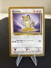 MEOWTH GOLD Border Pokemon Card 56/64 1999 JUNGLE Fruit TCG Original Vintage