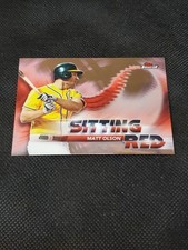 2018 Topps Finest • SITTING RED #SR-MO • 2ND YEAR CARD • MATT OLSON