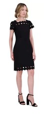 New with Tags! Vince Camuto Square-Neck Cutout Shift Dress (Size 8) ✨