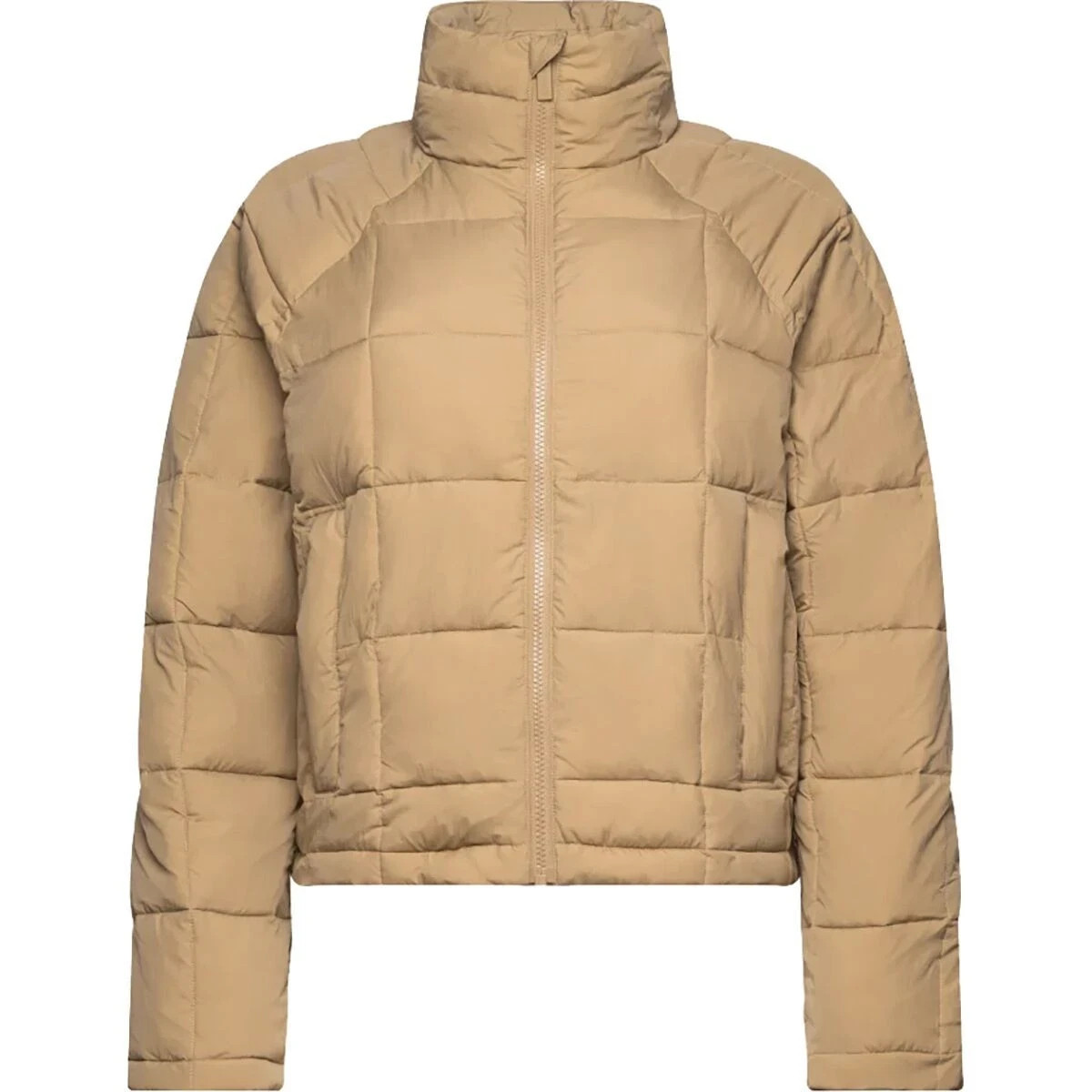 Halfdays Nellie Packable Puffer Women's Chai Jacket Size Large MSRP $225