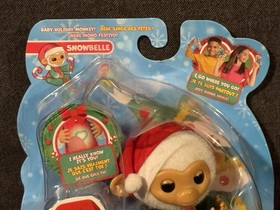 NEW Fingerlings Baby Monkey Snowbelle Figure - 2023 Holiday - New In Box