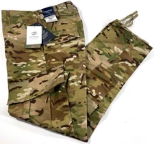 NWT SMALL MENS PROPPER F5289 UNIFORM NYCO ACU CARGO PANTS MULTICAM SMALL REG