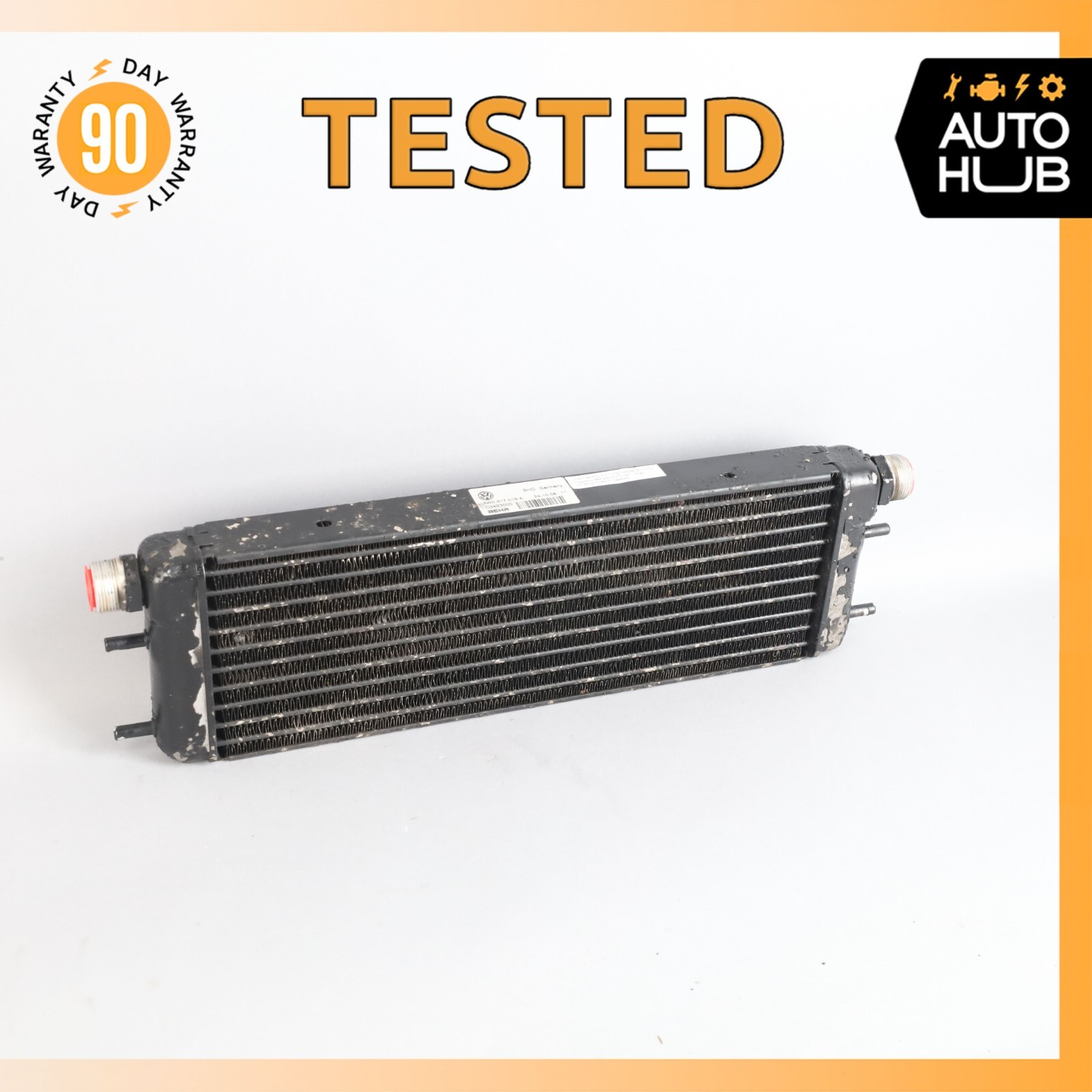 03-13 Bentley Continental GTC Speed Transmission Oil Cooler Radiator OEM