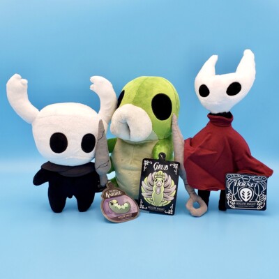 Hollow Knight Plush Bundle Set The Wanderer, Hornet & Talking Grub *Official* 850055007253 | eBay