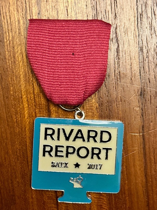 San Antonio Fiesta Rivard Report 2017 Medal Collectible