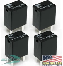 Song Chuan 301-1A-C-R1-U03 12VDC Micro 280 SPST 35A Relay ( Pack of 4)