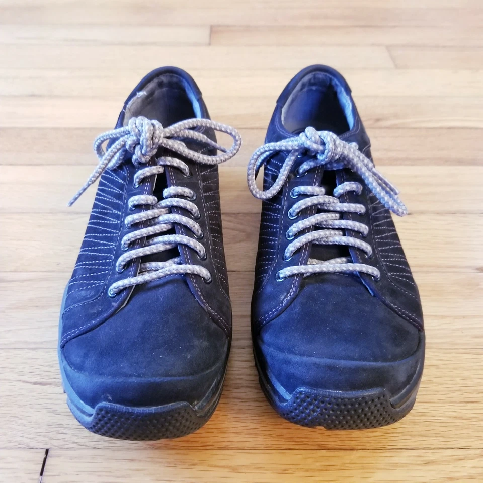 Go Lite Journey Lite Zapatos de Senderismo para Mujer Negros Seude Aire Libre Atléticos EE. UU. 6 Foto 3 de 4