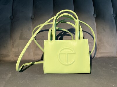 Pre-owned |  Small Bag |  Double Strap Mini Vegan Leather Purse Bag by Telfar |
