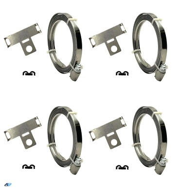 #ad Set of 4 TPMS Sensor Strap Bands with Cradle’s fits 17” to 26” Wheels $47.89