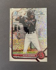 2022 Bowman Chrome Prospects Speckle Refractor /299 Alvin Guzman #BCP-18