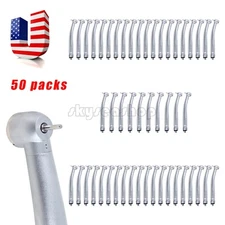 1-50 Dental High speed handpiece push Button 4 hole Big Head Torque Head A-uk