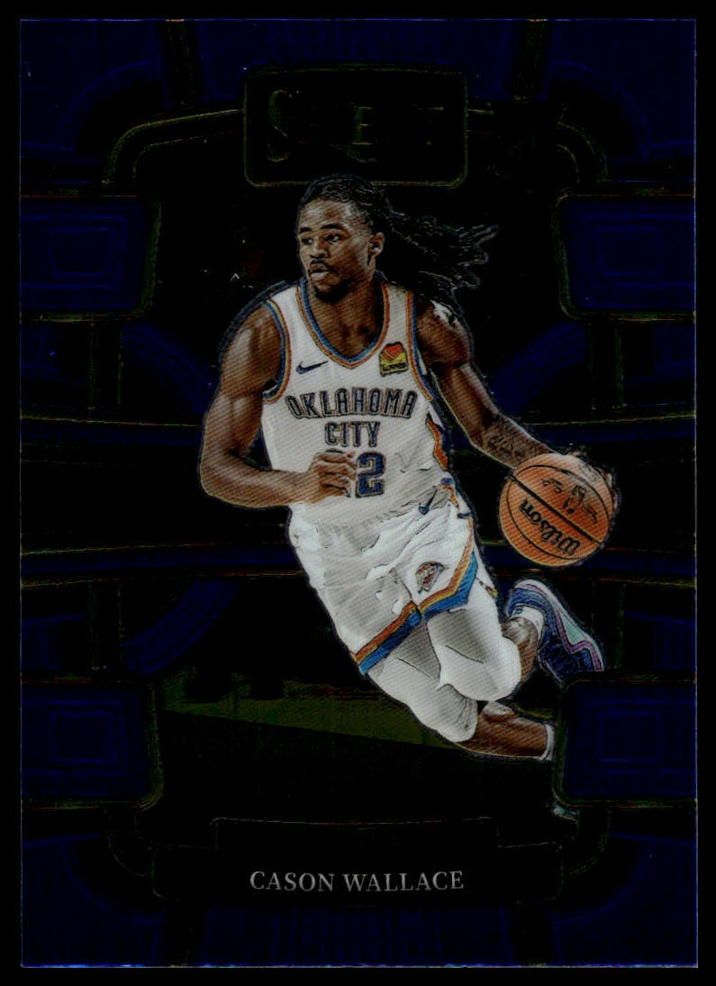 2023-24 Panini Select Cason Wallace #88 Blue (Retail Base)