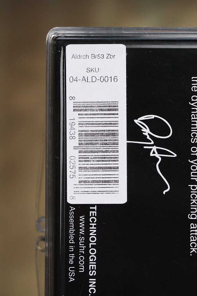 Pickup Humbucker Suhr Doug Aldrich DA-B53 ZB Per Ponte - Zebra - USA
