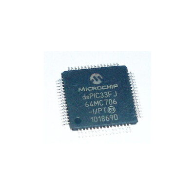 DSPIC33FJ64MC706-I/PT DSPIC33FJ64MC706 IC MCU 16BIT 64KB FLASH TQFP64 x 1PC NEW