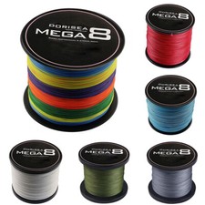 8 Strands 300M Dorisea Mega 8 Extreme Braided Fishing Line Thread 6LB-300LB