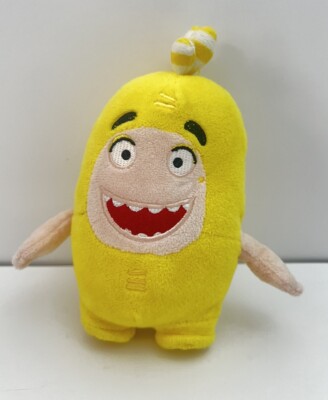 ODDBODS Plush Cartoon BUBBLES Cute Plushies 7.5'' Toy Action Figure Yellow Doll