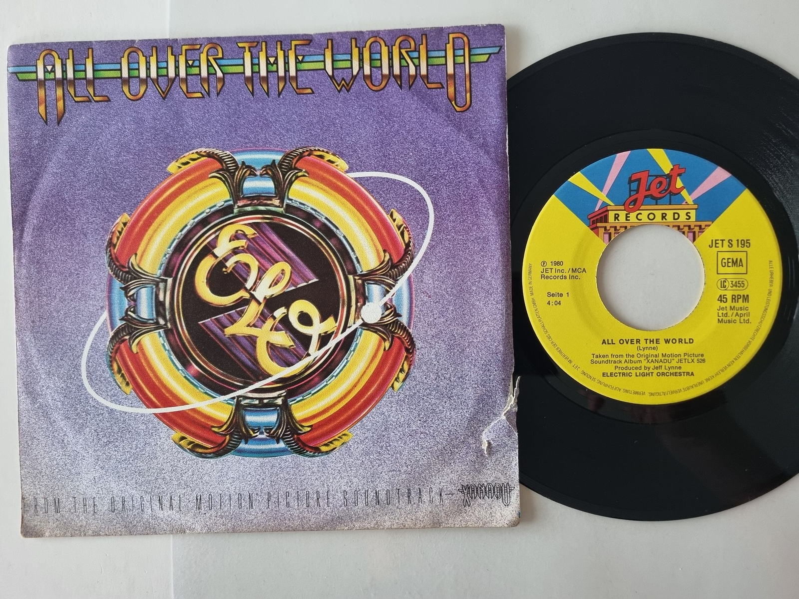Electric Light Orchestra - All Over The World 7'' Vinyl Holland