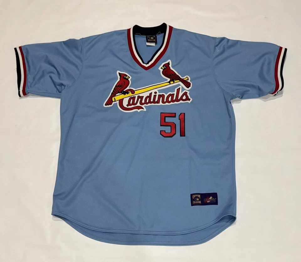 WILLIE MCGEE SIGNED ST. LOUIS CARDINALS COOPERSTOWN COLLECTION JERSEY PSA COA - Image 3 of 3