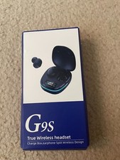 G9S True Wireless Headset Never Used