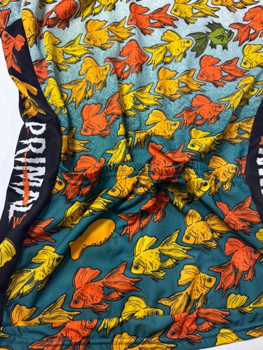 Primal Wear Vintage Fish Goldfish Bike Shirt Womens Sz L - Picture 10 of 10