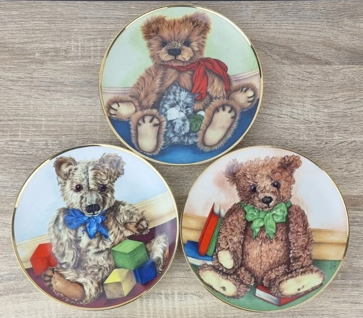 Teddy Bear Plates in Decorative Collector Plates for sale | eBay UK