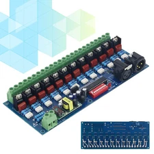 12-Channel Thyristor DMX512 High Voltage DMX Dimmer for Lamp Bulb Lamp DimmersB