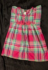 tea collection plaid dress Size 5