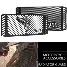 Protezione radiatore moto nera per Honda Hornet 900/CB900F Hornet CB919 02-2007