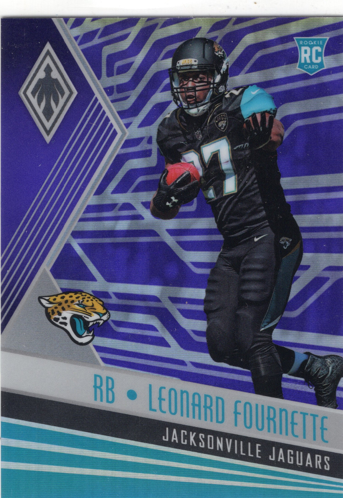 2017 Panini Phoenix - Rookies Purple #109 Leonard Fournette 85/149 (RC)