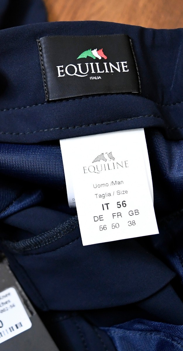 Culotte Equiline CrentK B-move – Neuve, Taille I-54 (~US 38), Couleur Bleue, Pour Homme (équitation)