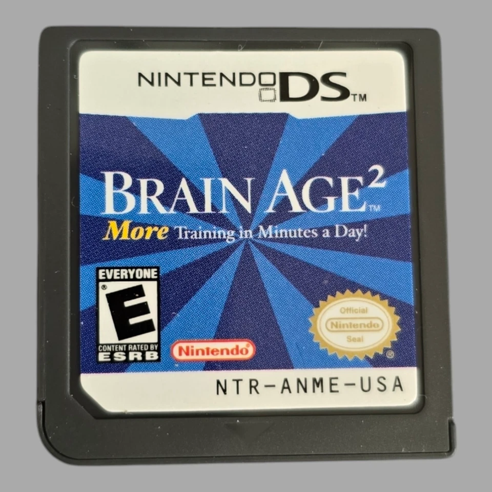 Brain Age 2 (Nintendo DS, 2007) Complete CIB - Image 2 of 4