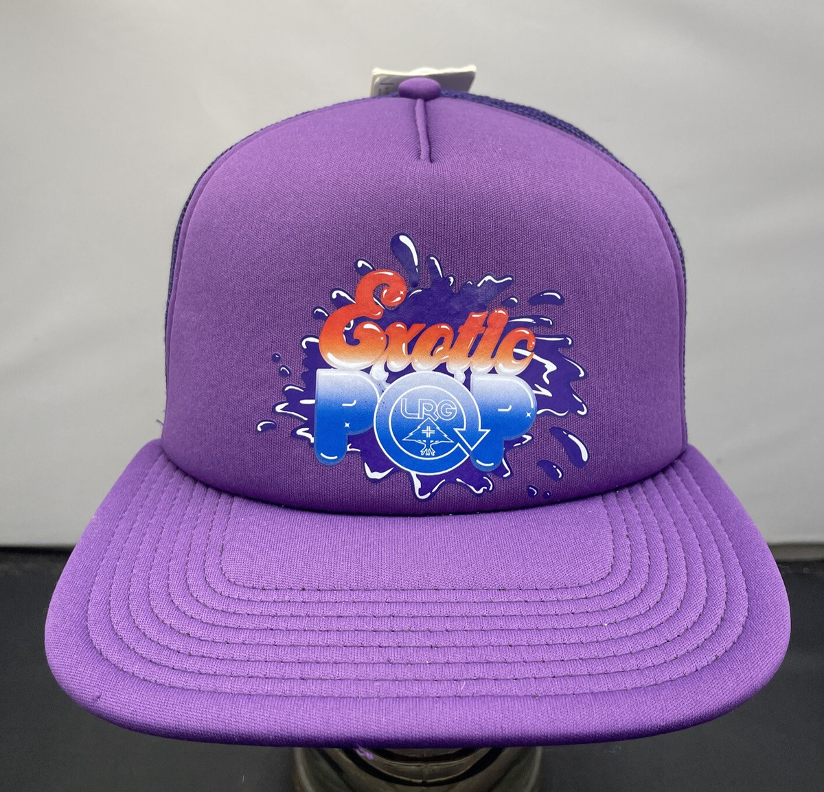 即購可GRAPE PRINTED STRIPED CAP Sherbet Groovy Logo Hat – Noggin Headwear