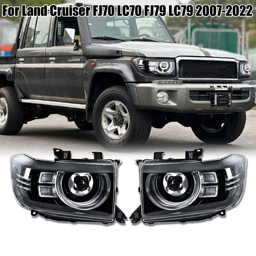 For Toyota Land Cruiser FJ70 LC70 FJ79 LC79 2007 - 2022 LED
