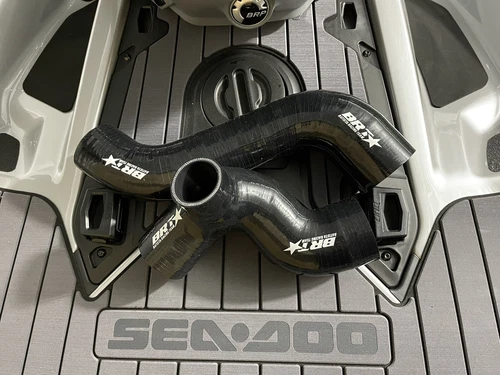 SeaDoo 300 Intercooler Hoses With BOV Port & BlockOff Plug 2016-2023 RXT,GTX,RXP - Picture 3 of 6