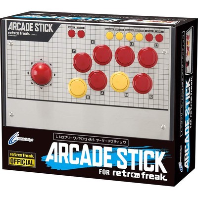 RETRO FREAK Official Dedicated Arcade Stick Joy USB Controller Japan New CY-RF-8
