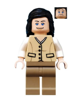 Lego Marion Ravenwood 7625 Tan Outfit Indiana Jones Minifigure
