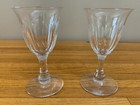 Two Crystal Desert, Wine, Juice, Aperitif Glasses 3 OZ Barware Glass — photo 1