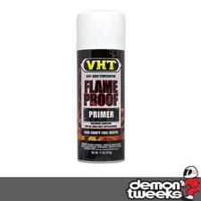 VHT Matt Finish Spray Primer - Flameproof Extreme Heat - White, 312g
