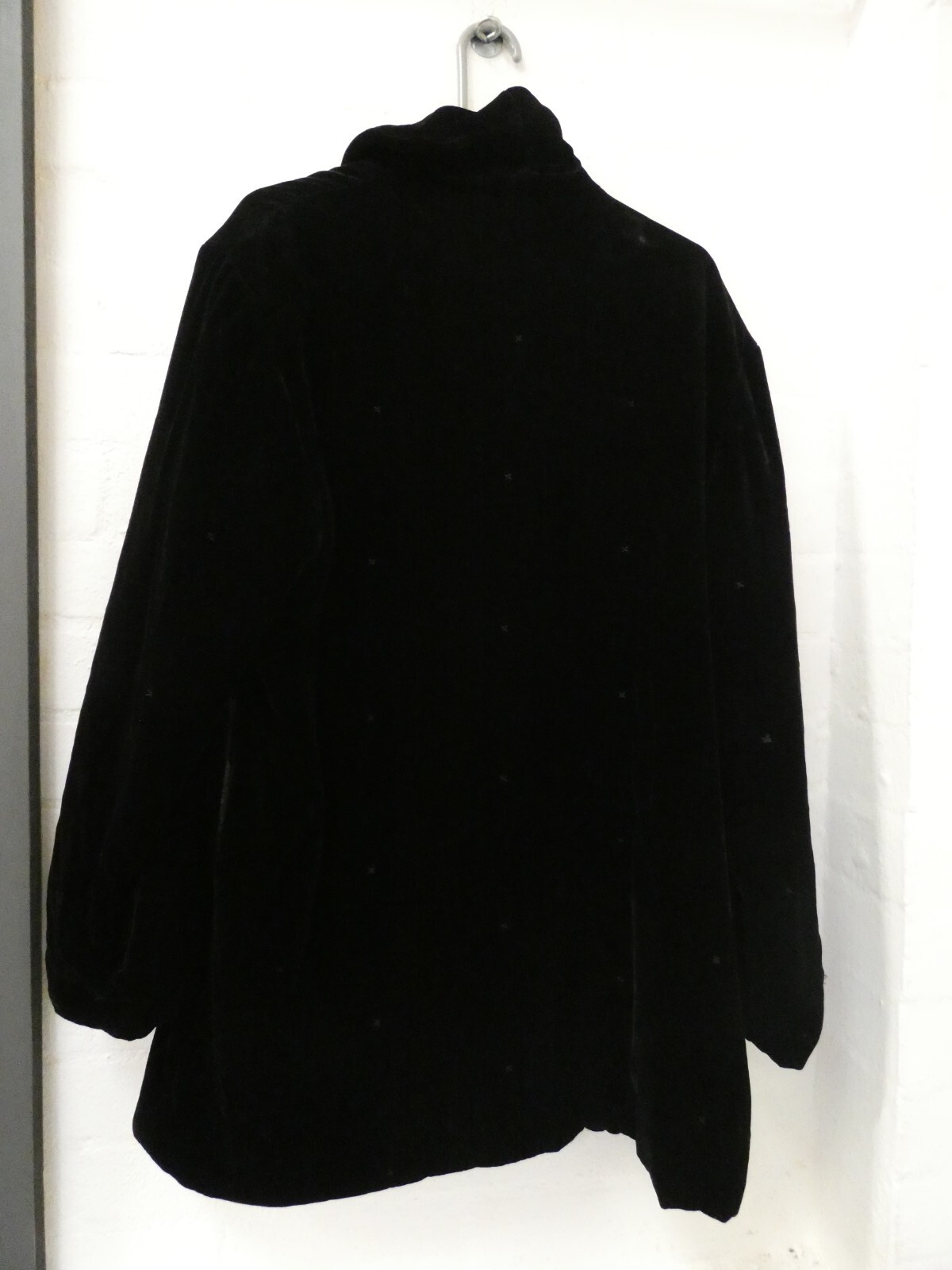 Laura Ashley Black Velvet Jacket Size 14 (Hol) eBay