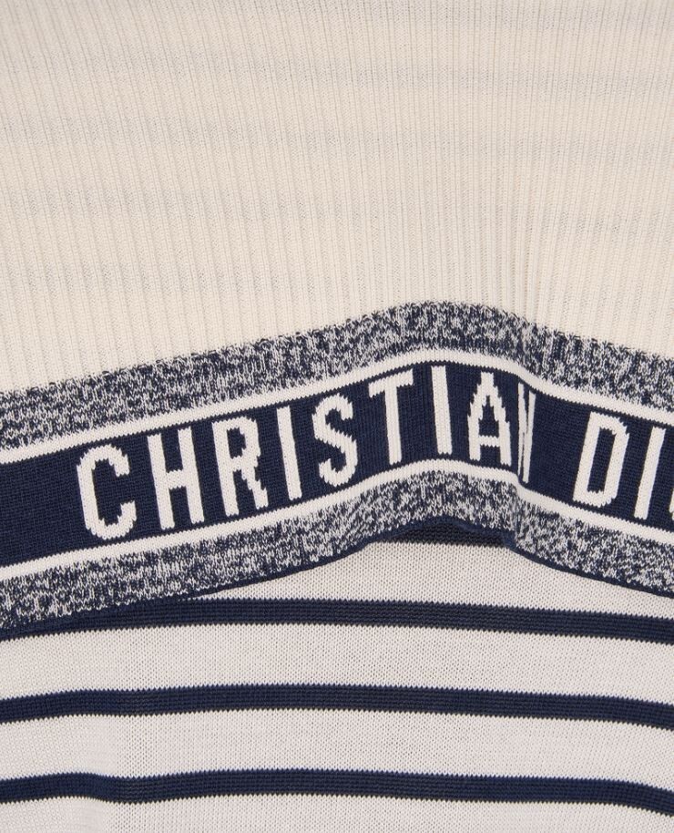 Dior MARINIERE トップス　値下げ、 DIOR | Dior Marinière カーディガン D-Stripes バージンウール
