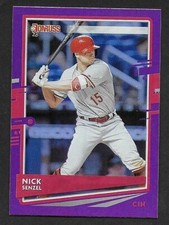 2020 Donruss Purple Holo Parallel NRMT - Includes Variations - Pick from list 