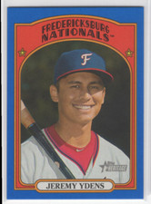 2021 Topps Heritage Minors Blue #159 Jeremy Ydens /99 - NM-MT