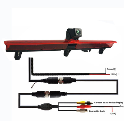 Car Reverse Camera For VW T5 Bus Transporter Multivan Caravelle Brake Light Cams