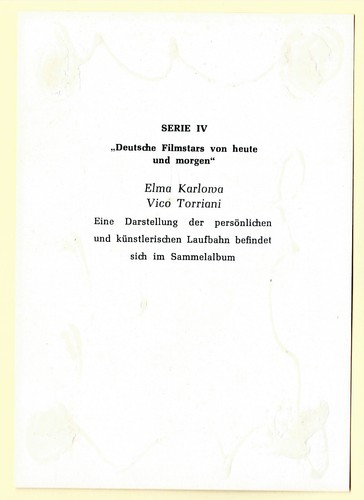 50er Jahre Colmorgen & Hoepner Deutsche Filmstars Sammler Album Karten, Sie wählen - Bild 169 von 207