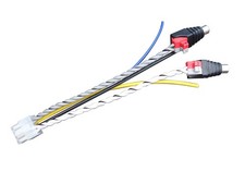 8-pin Power Cable Loom Harness Plug RCA Compatible with Pioneer TS-WX120A TS-...